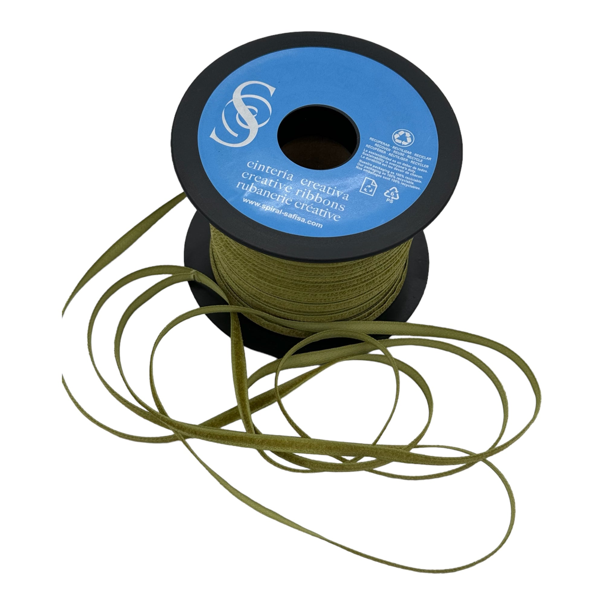 Cinta terciopelo estrecha 6mm