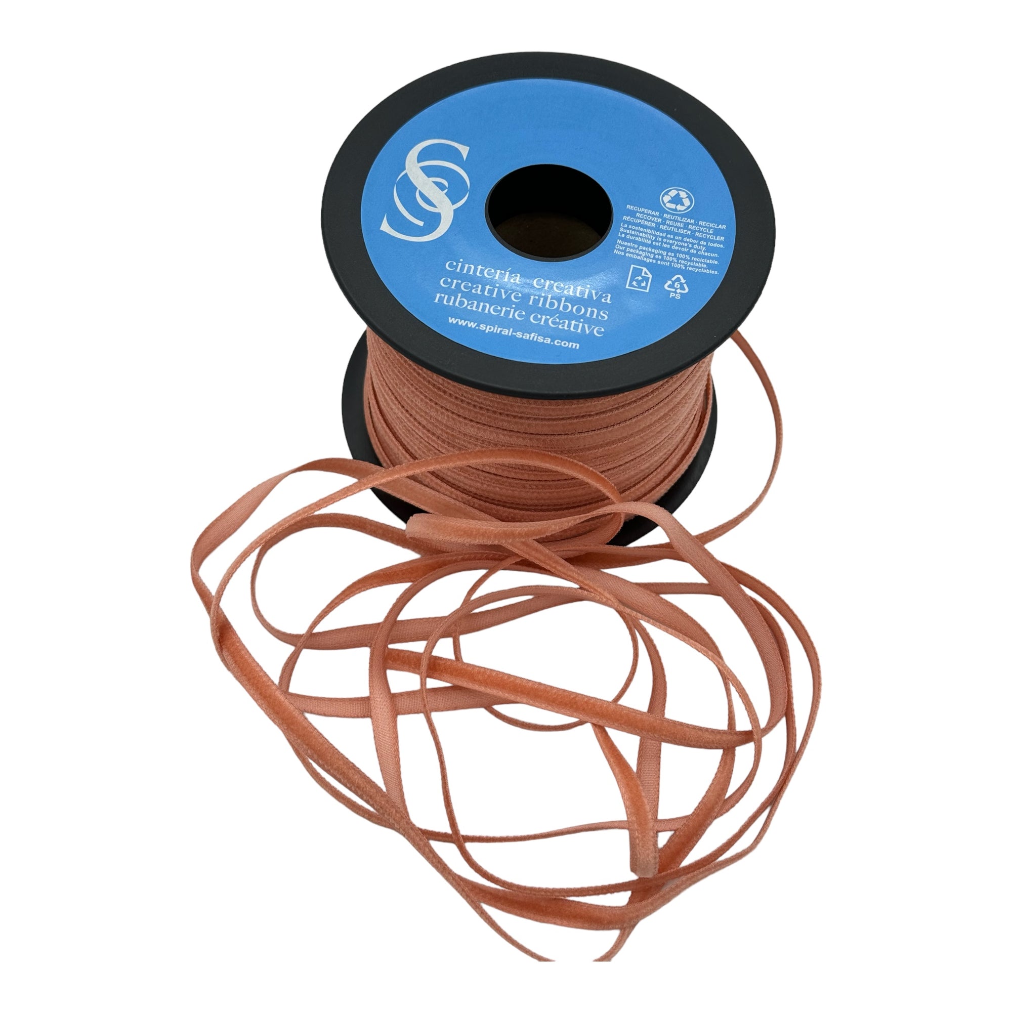 Cinta terciopelo estrecha 6mm