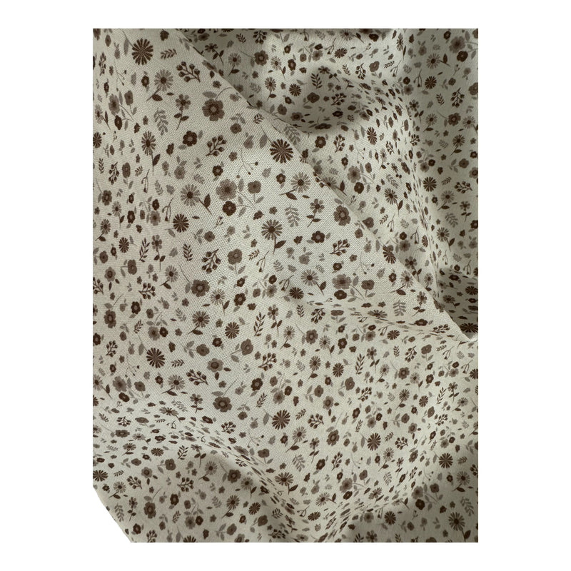 TELA ALGODÓN FLORES VICTORIA CERTIFICADO GOTS