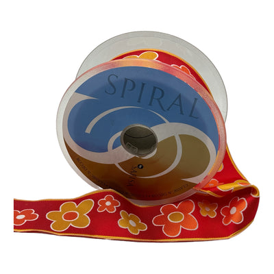 Cubrecosturas hippie flowers (15 MTRS)