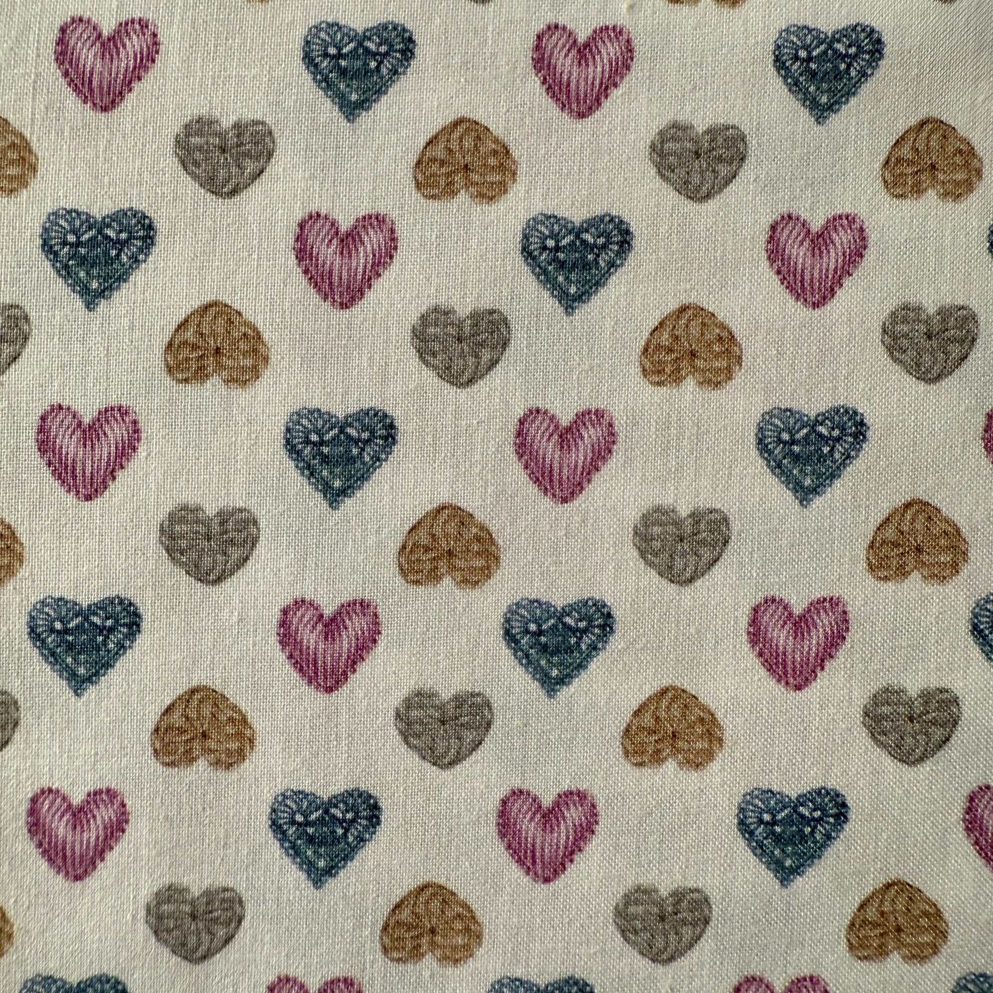 TELA ALGODON HOMY CORAZONES