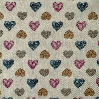 TELA ALGODON HOMY CORAZONES