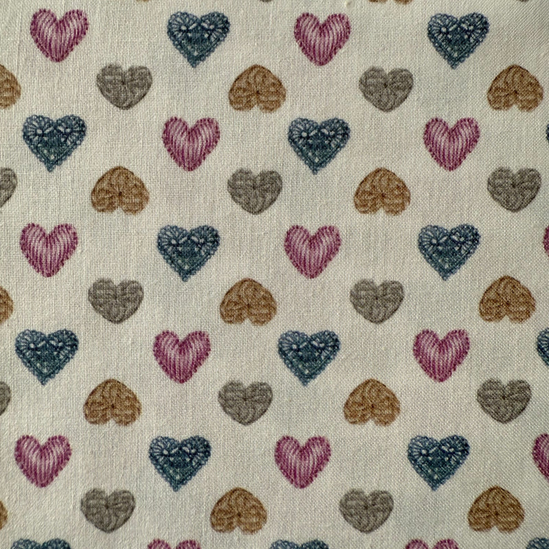 TELA ALGODON HOMY CORAZONES