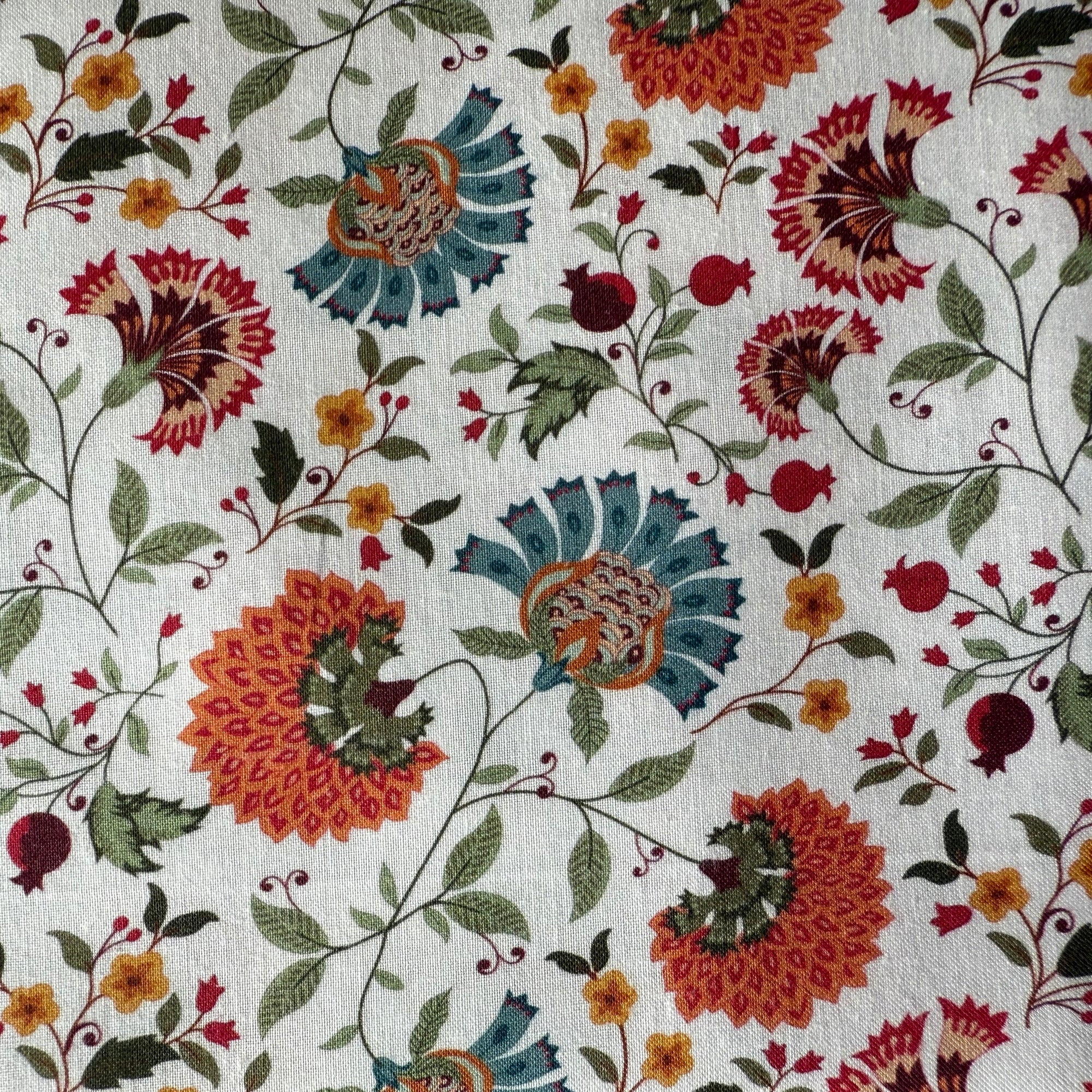 TELA ALGODON CLAVELES