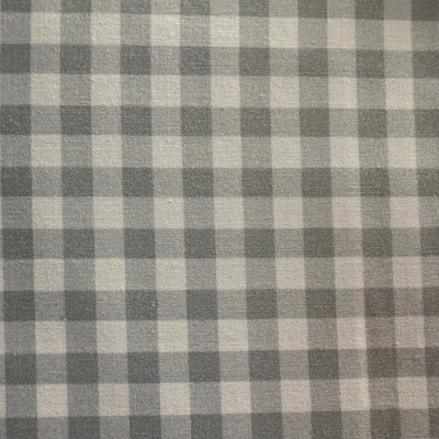 TELA VICHY ALGODON LYS GRIS (cuadro 8mm) GOTS