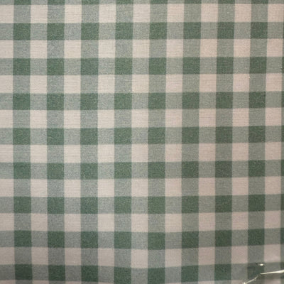 TELA VICHY ALGODON LYS VERDE (cuadro 8mm)