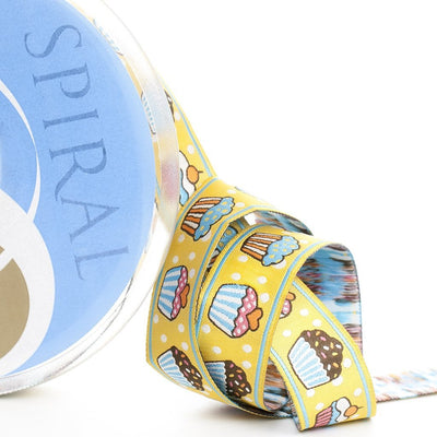 Cubrecosturas cupcakes (15 MTRS)