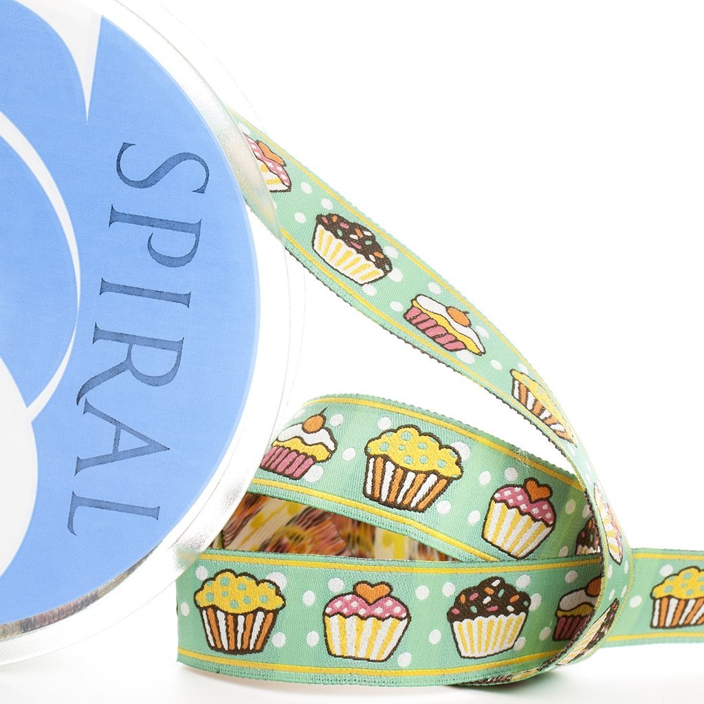 Cubrecosturas cupcakes (15 MTRS)