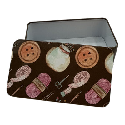 CAJA METALICA GRANDE (11,5x6,5 cm)