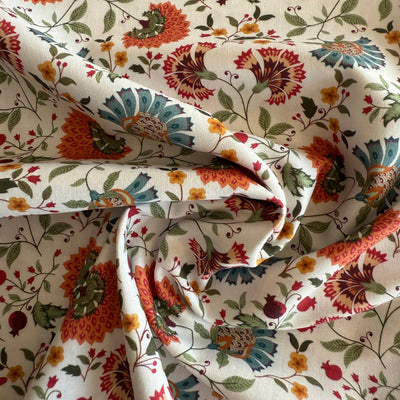 TELA ALGODON CLAVELES