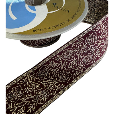 Cubrecosturas flores doradas