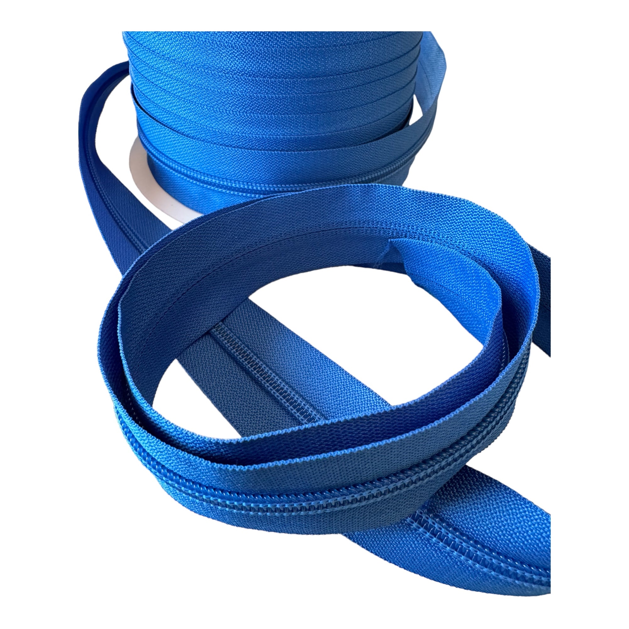 CREMALLERA CONTINUA DE NYLON DE 5MM. COLORES FLUOR