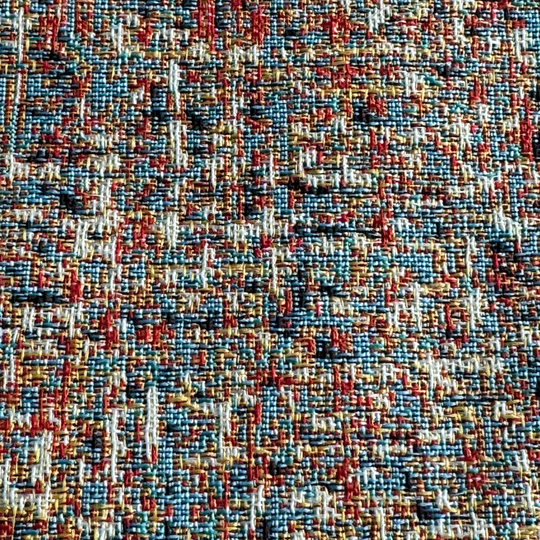 TELA GOBELINO MOTEADO NARANJA