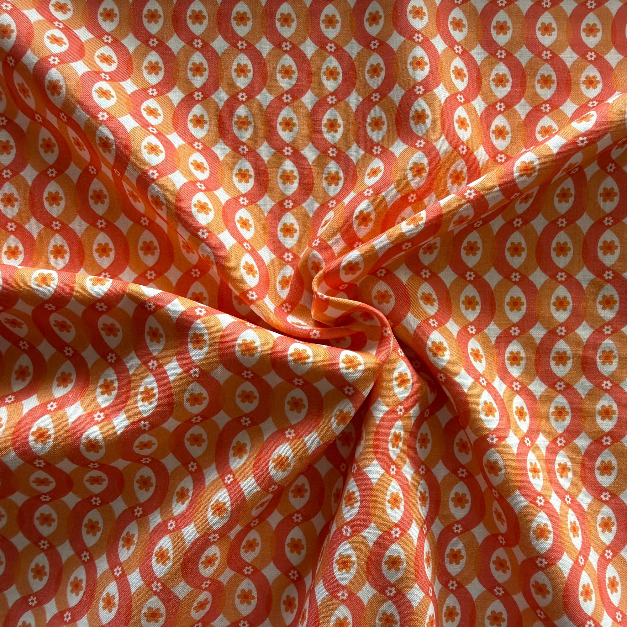 TELA POPELÍN ALGODÓN ZIGGY SINUS