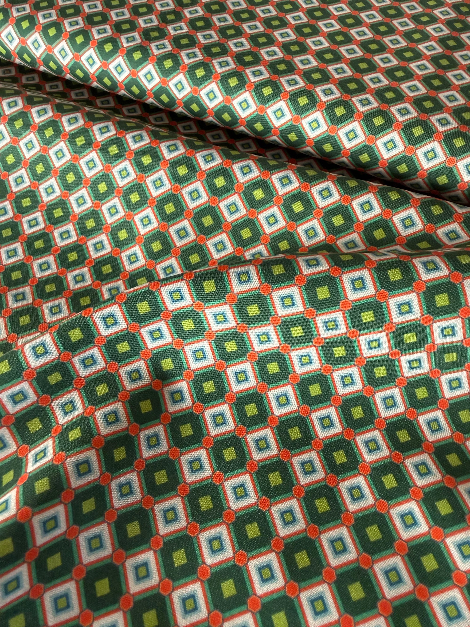 TELA POPELÍN ALGODÓN ZIGGY MOSAIC