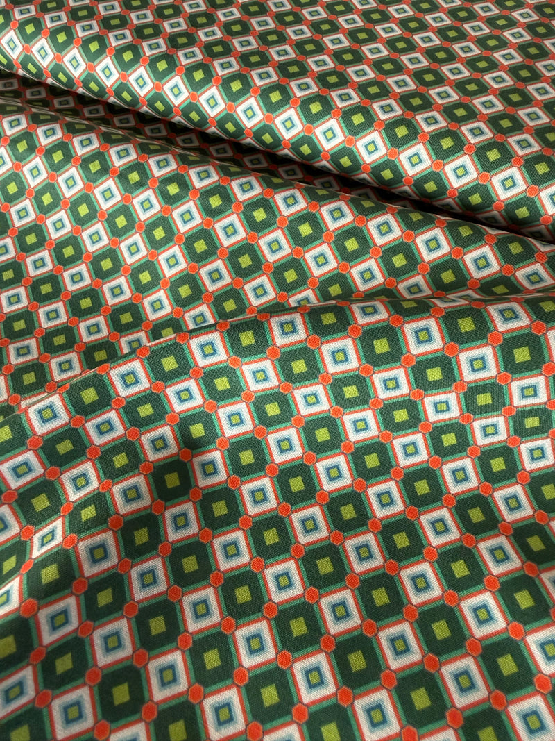 TELA POPELÍN ALGODÓN ZIGGY MOSAIC