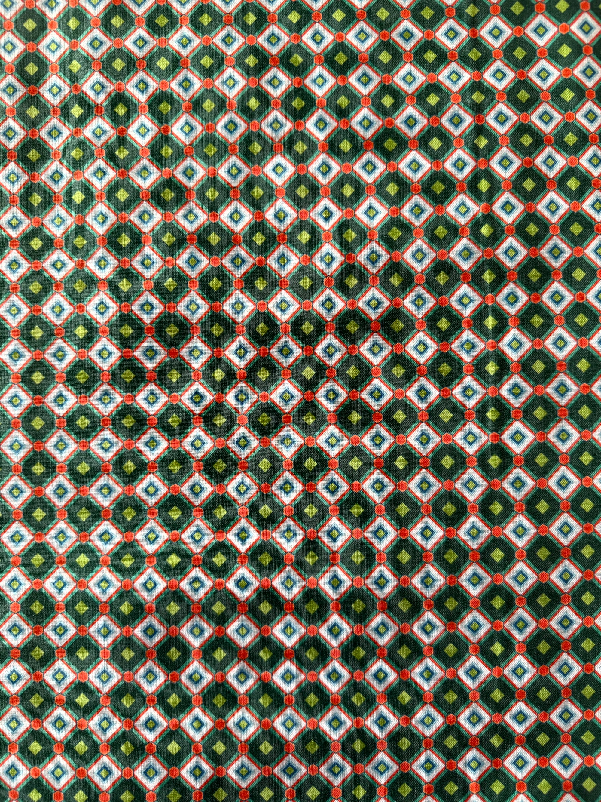 TELA POPELÍN ALGODÓN ZIGGY MOSAIC