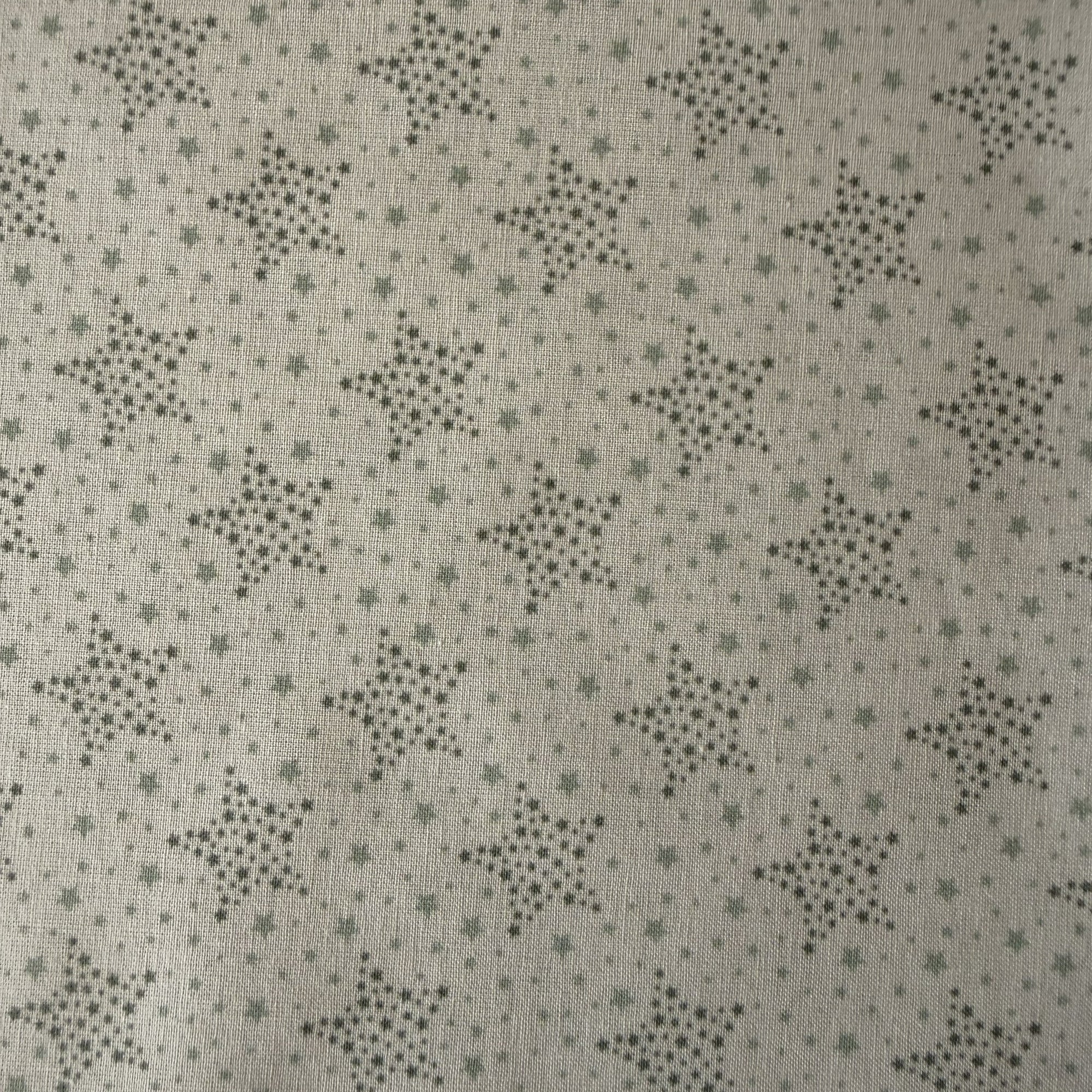 TELA POPELÍN ALGODÓN 100% ESTRELLAS OEKO-TEX GOTS