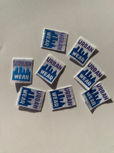 Etiqueta termoadhesiva tejida URBAN WEAR