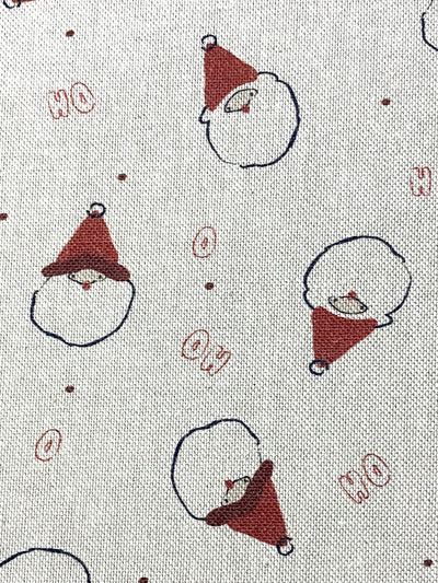 Tela algodón 100% Certificado GOTS - PAPA NOEL