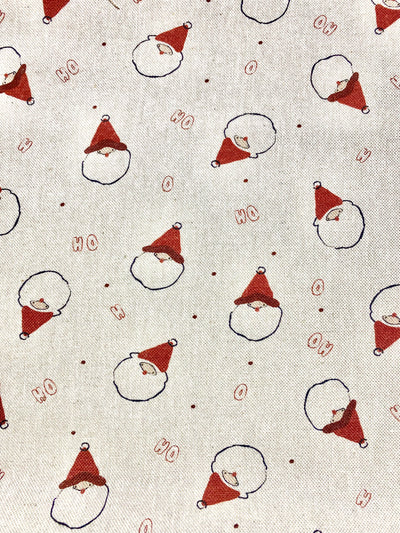 Tela algodón 100% Certificado GOTS - PAPA NOEL