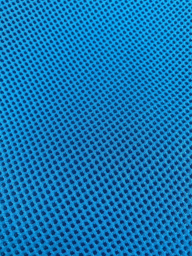 MESH 3D LAMINADO. COLOR AZUL FLUOR. CERTIFICADO OEKO-TEX