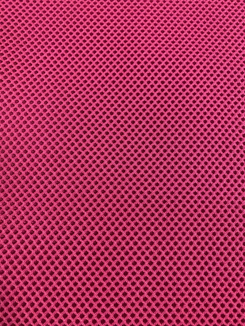 MESH 3D LAMINADO. COLOR ROSA FLUOR. CERTIFICADO OEKO-TEX