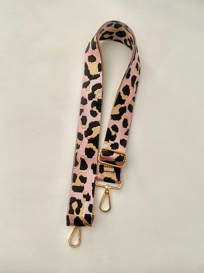 CORREA ANIMAL PRINT ROSA