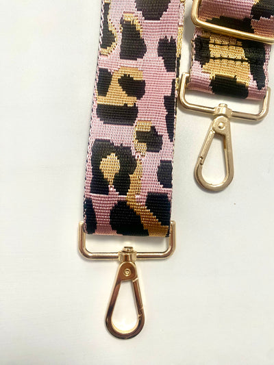 CORREA ANIMAL PRINT ROSA