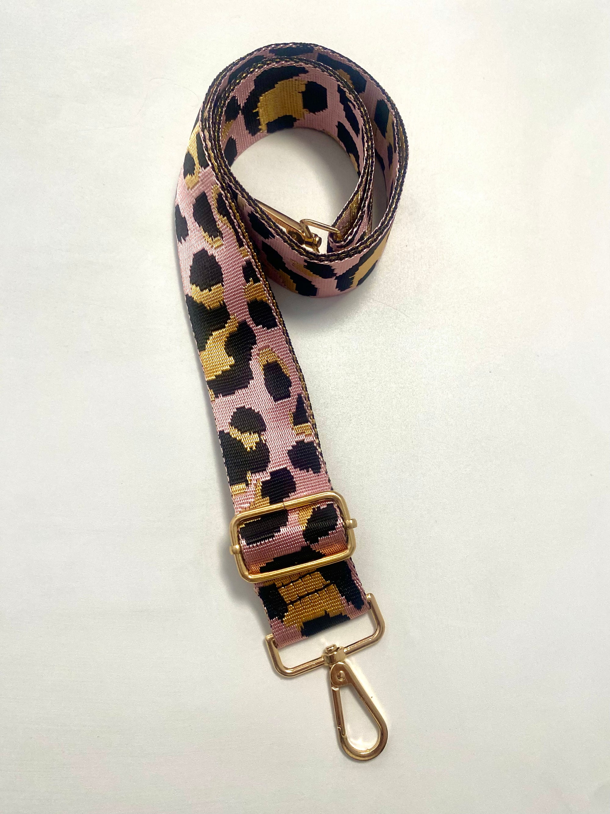CORREA ANIMAL PRINT ROSA