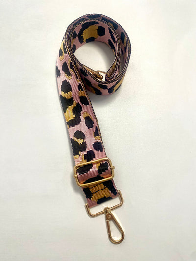 CORREA ANIMAL PRINT ROSA