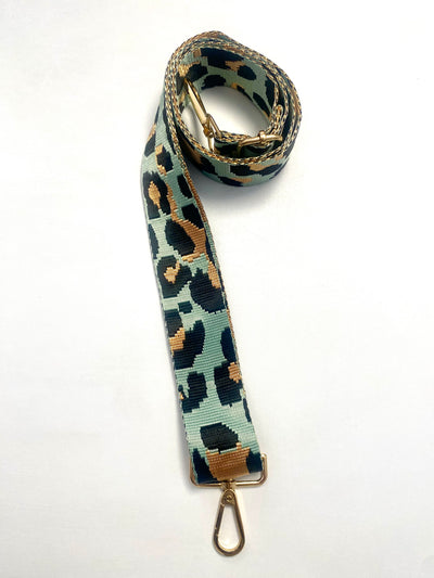 CORREA ANIMAL PRINT VERDE