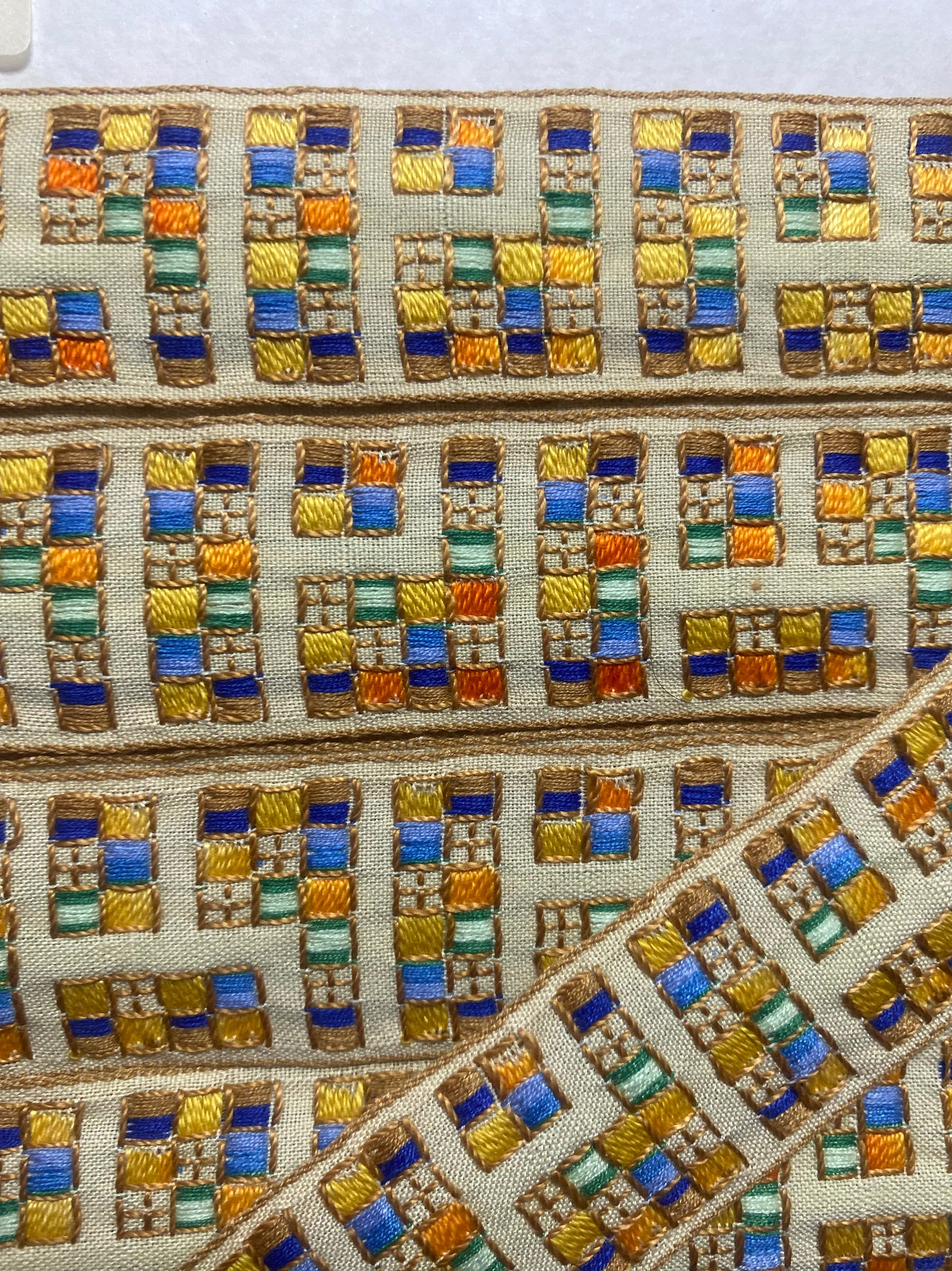 CUBRECOSTURAS VINTAGE TETRIS ancho 30mm y 50mm