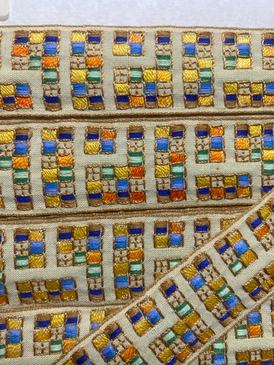 CUBRECOSTURAS VINTAGE TETRIS ancho 30mm y 50mm