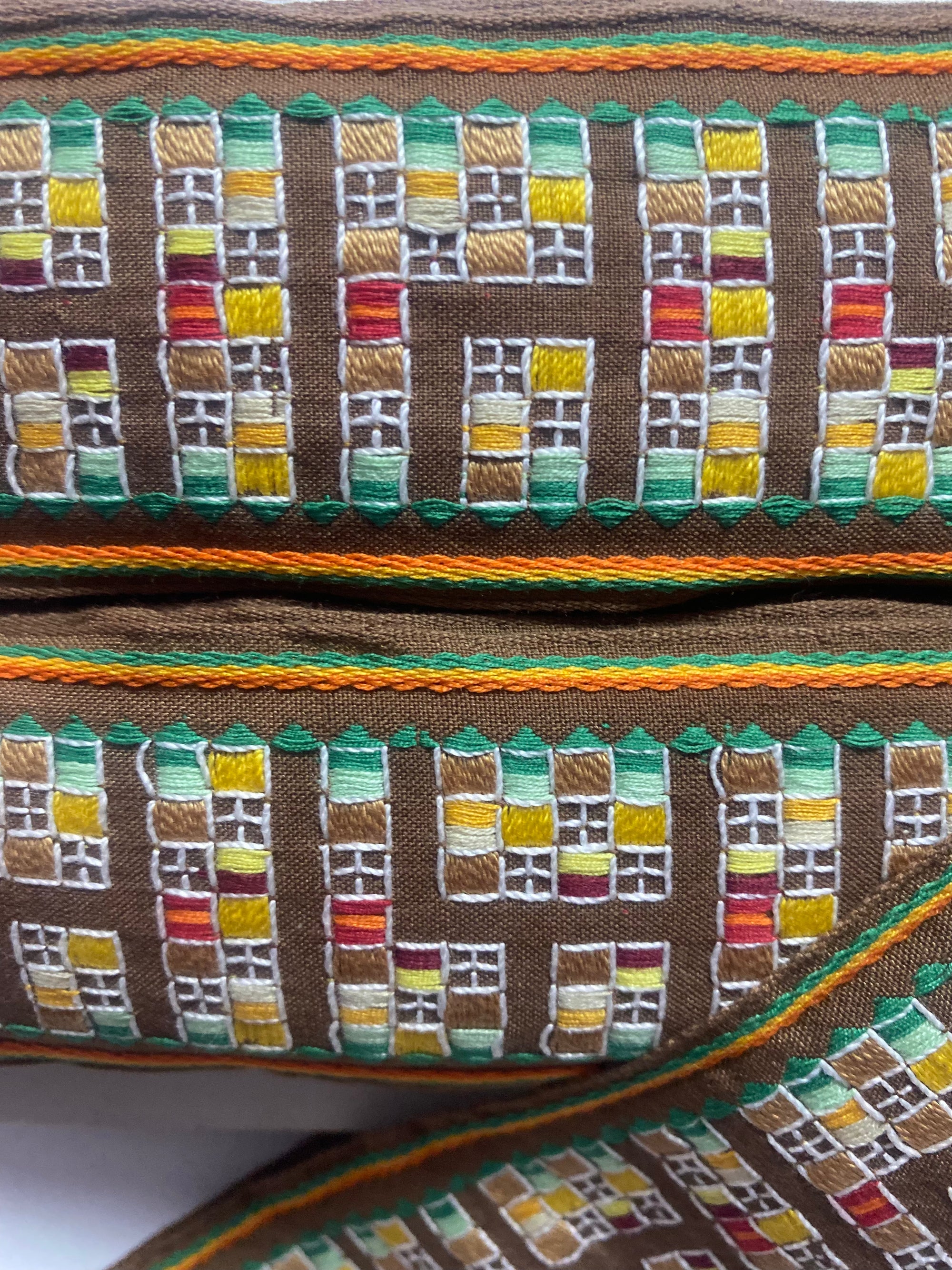 CUBRECOSTURAS VINTAGE TETRIS ancho 30mm y 50mm