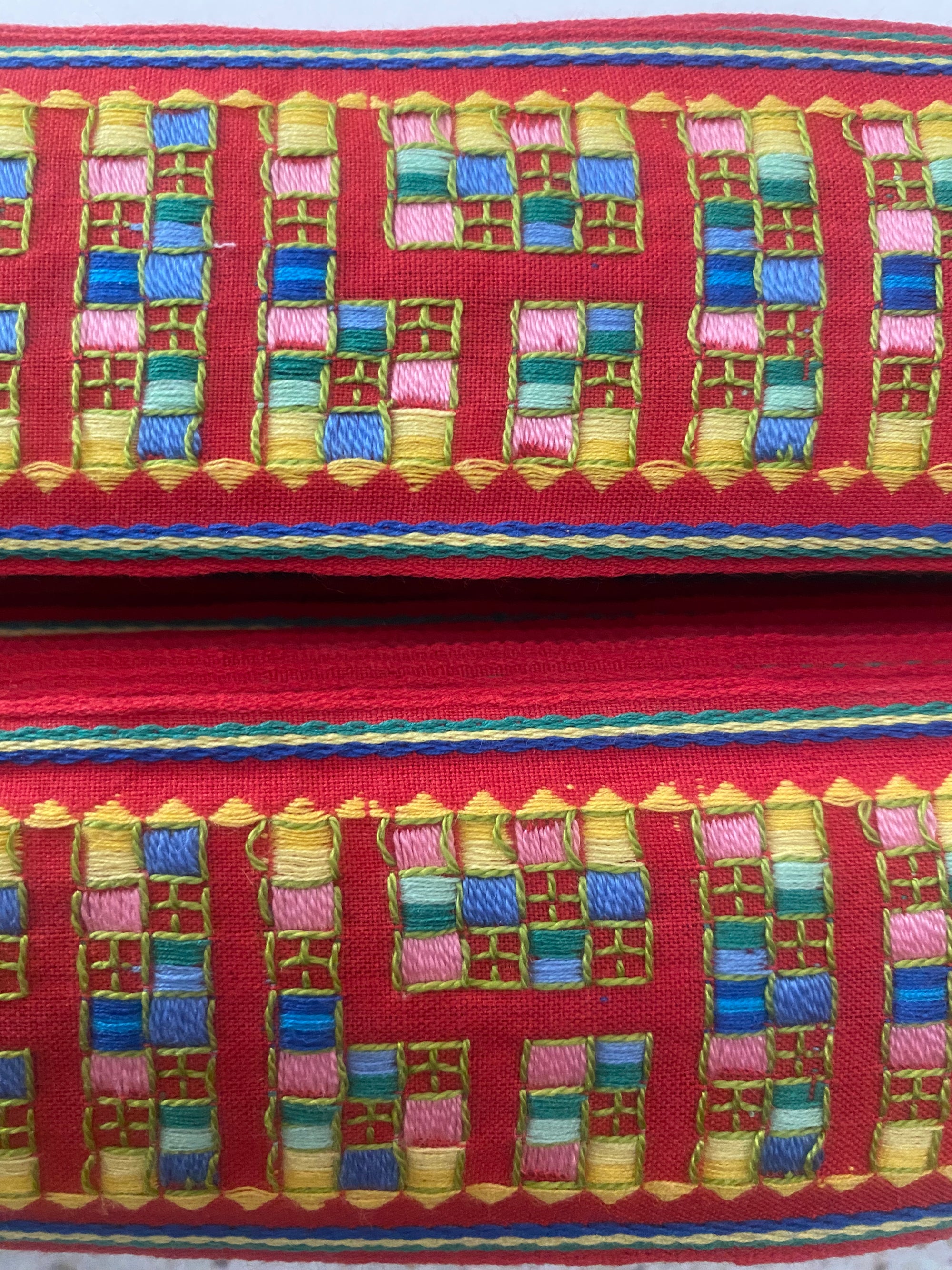 CUBRECOSTURAS VINTAGE TETRIS ancho 30mm y 50mm