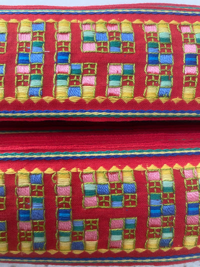 CUBRECOSTURAS VINTAGE TETRIS ancho 30mm y 50mm