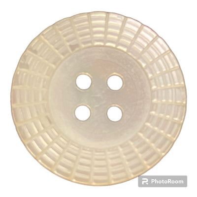 PACK 6 BOTONES TALLADOS NÁCAR EN MOTIVOS GEOMÉTRICOS