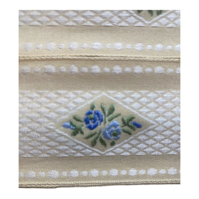 CUBRECOSTURAS VINTAGE FLORES ancho 45mm