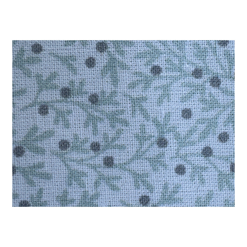 Tela popelín verde MINT RAMITAS(CM)