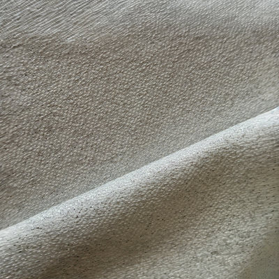 TELA PANAMÁ BRILLO PLATEADO DOBLE ANCHO