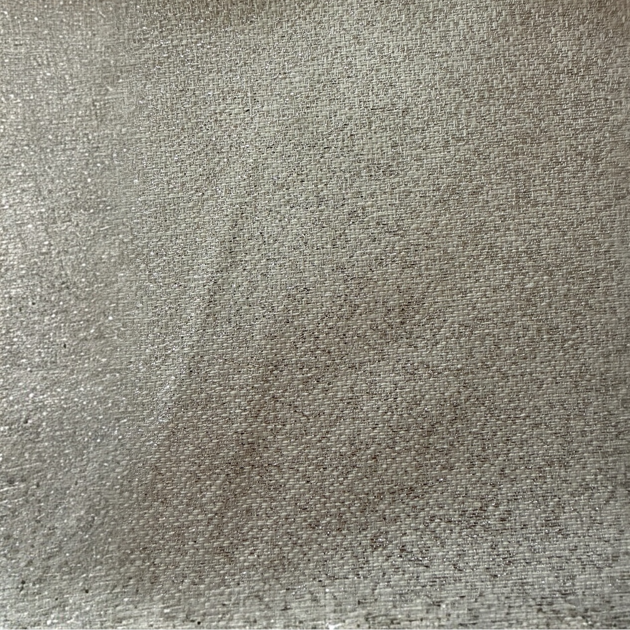 TELA PANAMÁ BRILLO PLATEADO DOBLE ANCHO