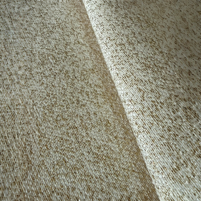 TELA PANAMÁ BRILLO DORADO DOBLE ANCHO