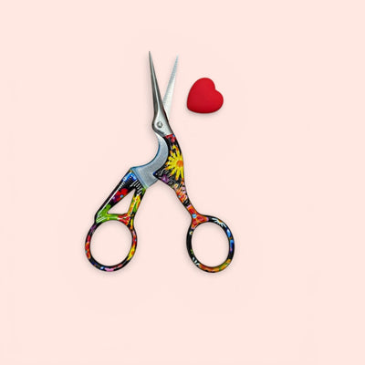 TIJERAS BORDADO CIGÜEÑA DECO