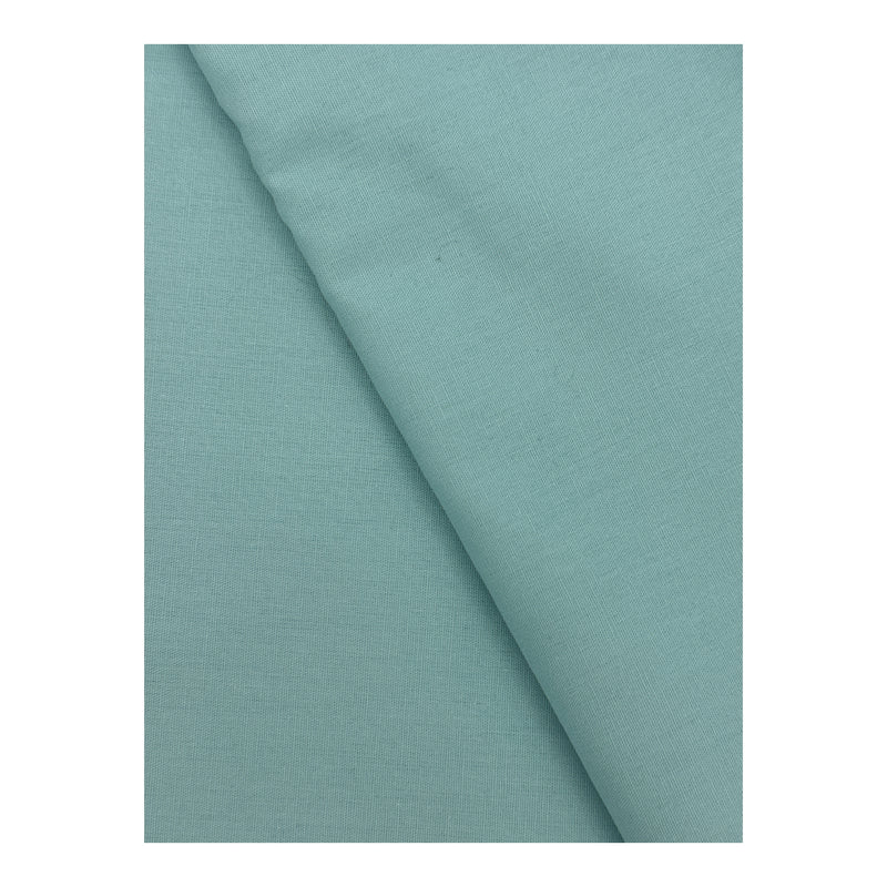 Tela popelín liso orgánico verde MINT (CM) CERTIFICADO GOTS