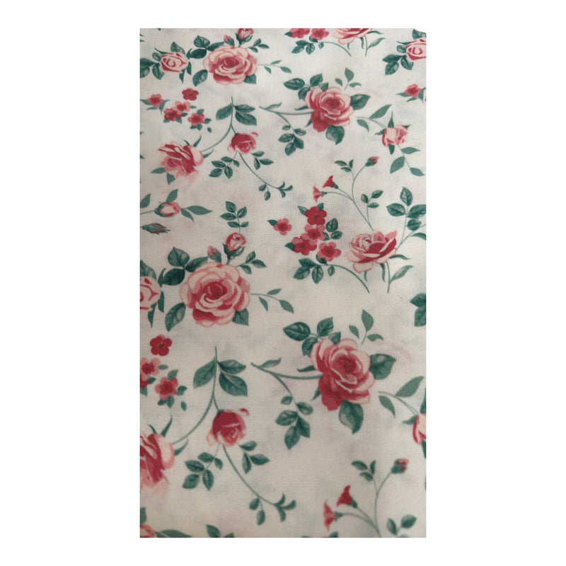 Tela 100% algodón ESTAMPADO ROSAS