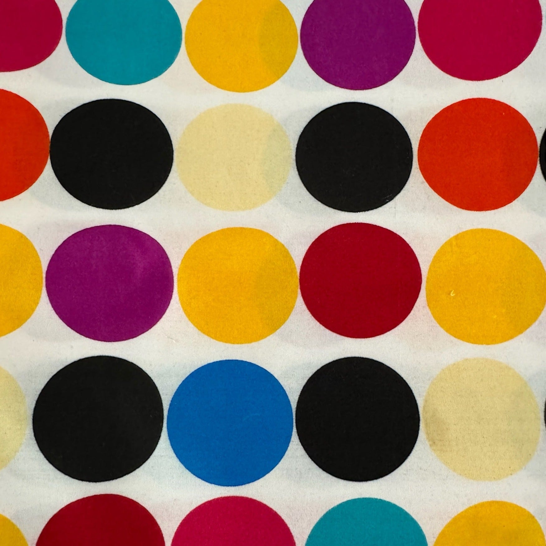 Tela ANKARA 100% algodón ESTAMPADO TOPOS