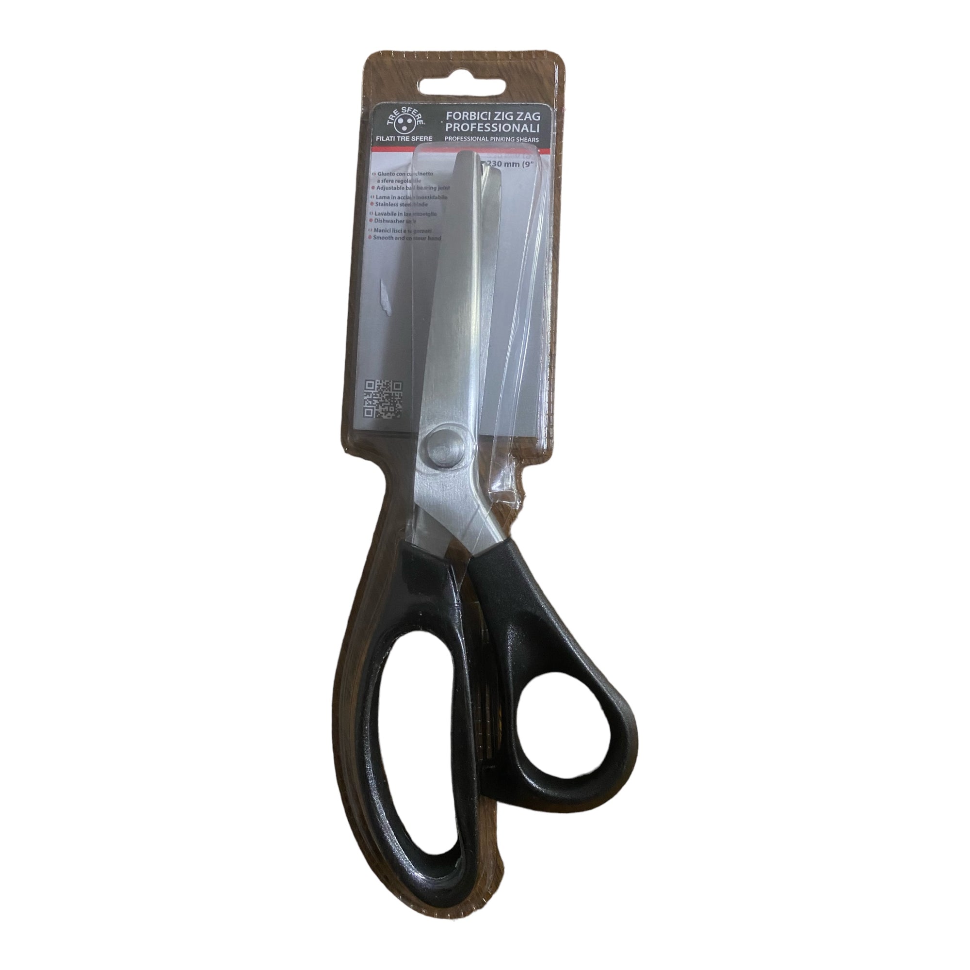 TIJERAS FORMA ZIG-ZAG MARCA TRE SFERE