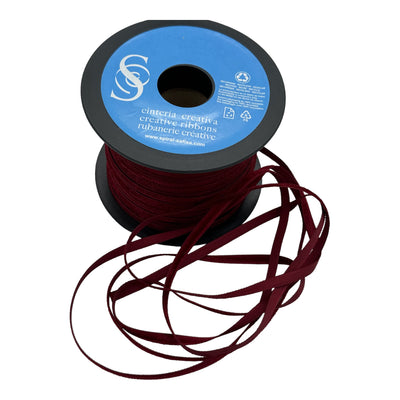 Cinta terciopelo estrecha 6mm