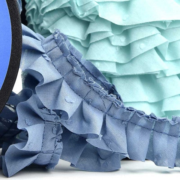 Cinta biés plisada (15 MTRS)